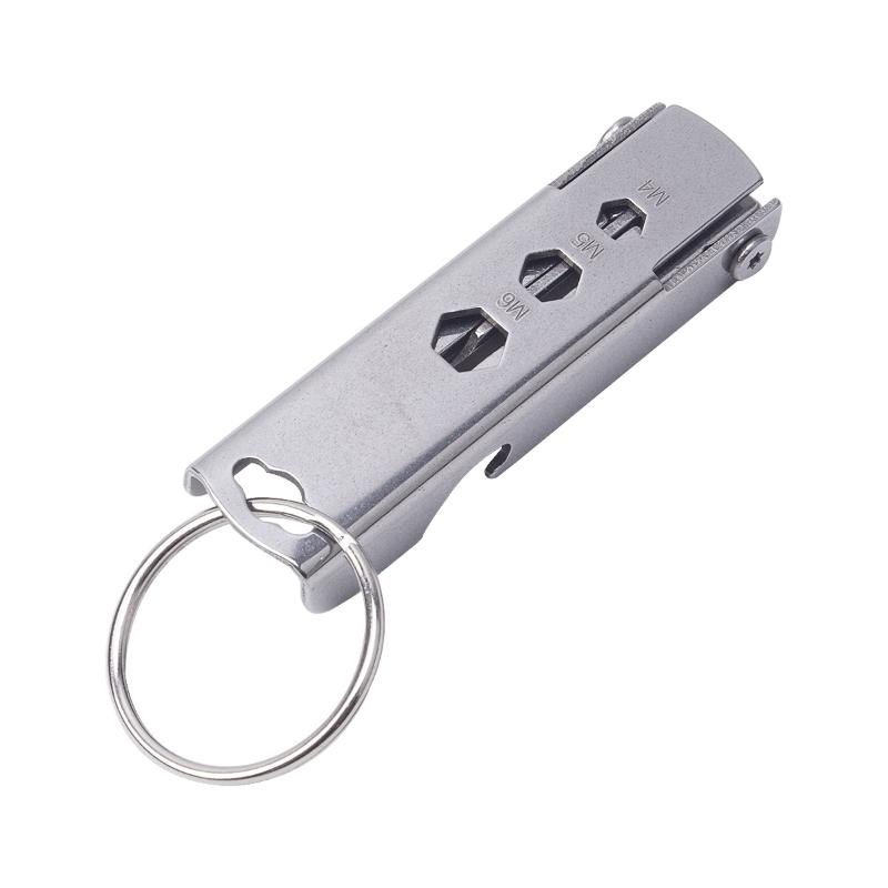 1Pcs 13-In-1 Portable Folding Tools Multi-Functional Stainless Steel Pocket Tool For Outdoor Emergency Repairs