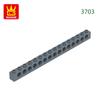 Non-Toxic 18Pcs/Lot 3703 1X16 Holes Thick Bulk Building Blocks Moc Accessories Compatible With Brick Toys Children Gift Box