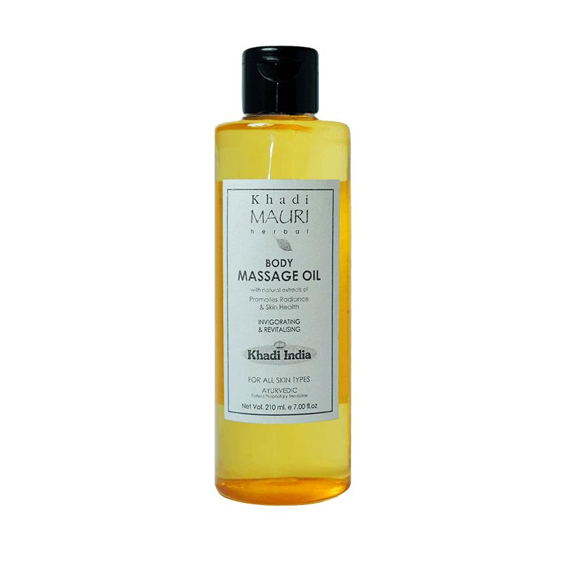 Массажное масло для тела (210 мл), Body Massage Oil,  Khadi Mauri 9.5