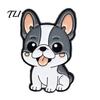 Hund Broschen Pin Cartoon Emaille Brosche, Legierung Welpen Revers für Männer Frauen, Mini Dekoratives Abzeichen Kleidung Tasche Hut Schal Anzüge