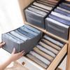 Fabric Bedroom Closet Organizer Pants T-shirt Baby Drawers Organizer Boxes Save Clothes Separator Wardrobe Storage Organization