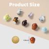 8Pcs Excluding Plants Vase Fridge Stickers Resin Mini Plant Vase Simulation Flower Vase  Gift