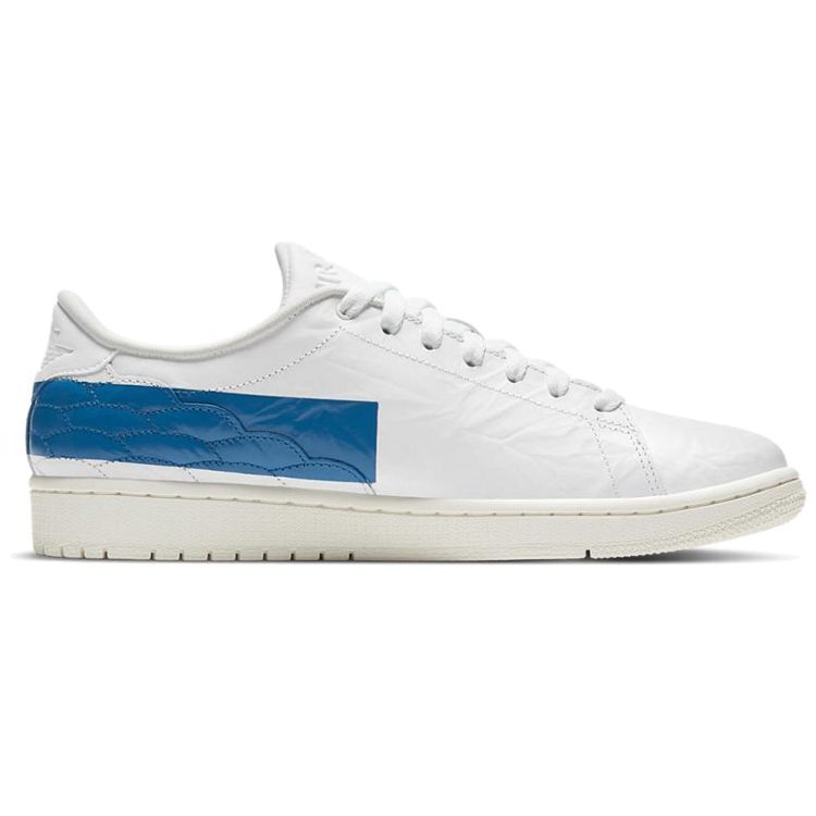 Air Jordan 1 Centre Court Military Blue Sneakers Unisex Bianco Vela DJ2756-103