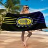 Rosario Central Crest Beach Towel, Quick-drying, Easy to Care for, Suitable for Both Fitness and Beach Vacations,Sports Essential