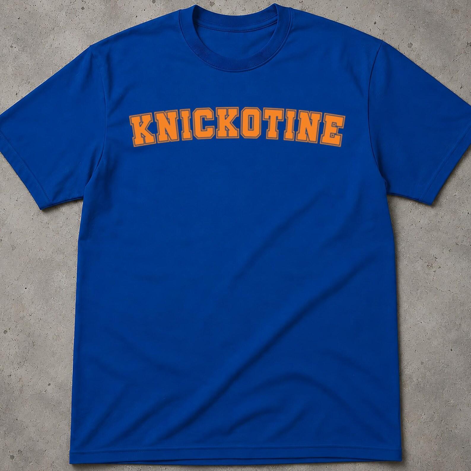 Knickotine Shirt, Knicks Merch, Knicks, Knicks Tshirt, Knicks Vintage, Knicks Gifts, Knicks Apparel, Knicks T Shirt, Women Knicks T Shirt M