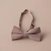 New Cotton Bow tie Kids Bow ties Boy Girls Bow knot Adult Solid Color Bow Ties Cravats Party Bowties For Children Gifts