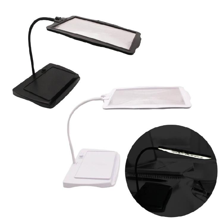 Multipurpose Magnifying Tool with 48 LED light  USB Chargeable Flexible Screen Magnifier for Reading & Detailed Work
