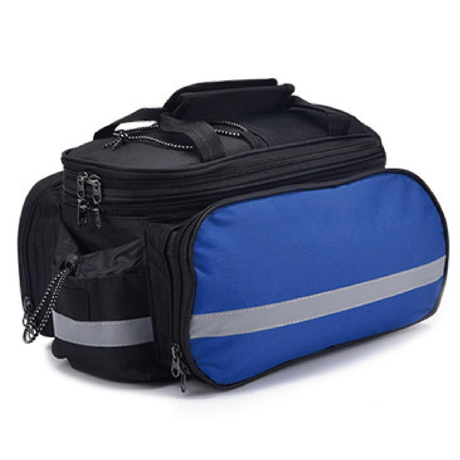 

YAPJEB Bicycle Rear Pannier Large Expandable Bicycle Carrier with Waterproof Adjustable Shoulder Bag for and Road Bikes Bag, Bag, Capacity, Saddlebag, синий