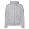 Fruit of the Loom Unisex Adult Classic Plain Hooded Jacket