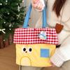 Japanese Style Embroidered Tote Bag Kawaii Cute Shoulder Bag Casual Cartoon Canvas Handbag  Outdoor