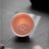 1 Pezzo Fiori Creativi da Impastare a Mano Tazza da Tè in Ceramica Ciotola da Tè Tazza da Tè in Porcellana Fatta a Mano Articoli da Tè Cinesi Tazza da Maestro per la Casa