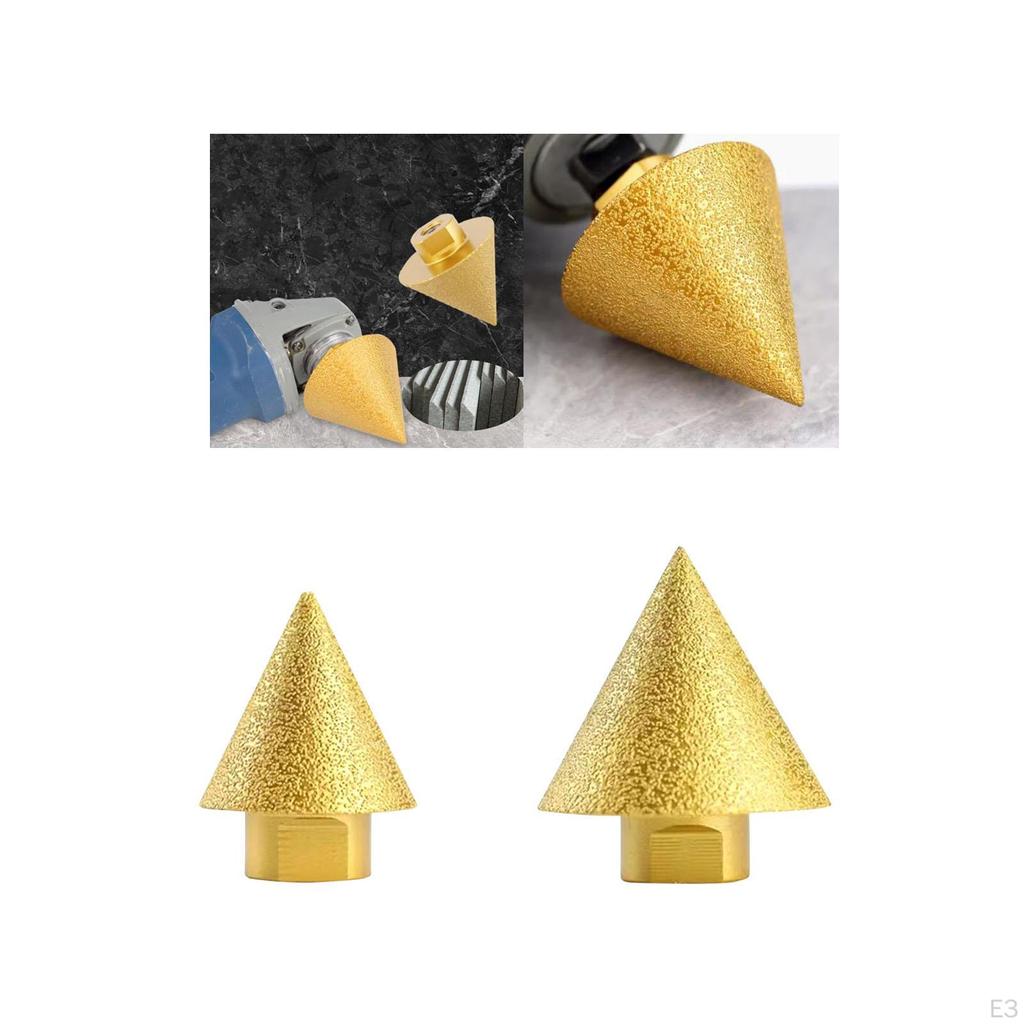 Diamond Beveling Chamfer Bit Countersink Enlarging Shaping Trimming for Porcelain