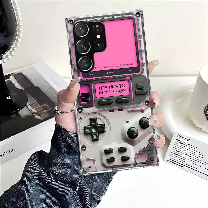 Games Console Fashion Boy Soft Phone Case For Samsung Galaxy S22 S23 S24 S25 Edge S26 Ultra S20 FE S21 Plus + Fundas Coque Galax