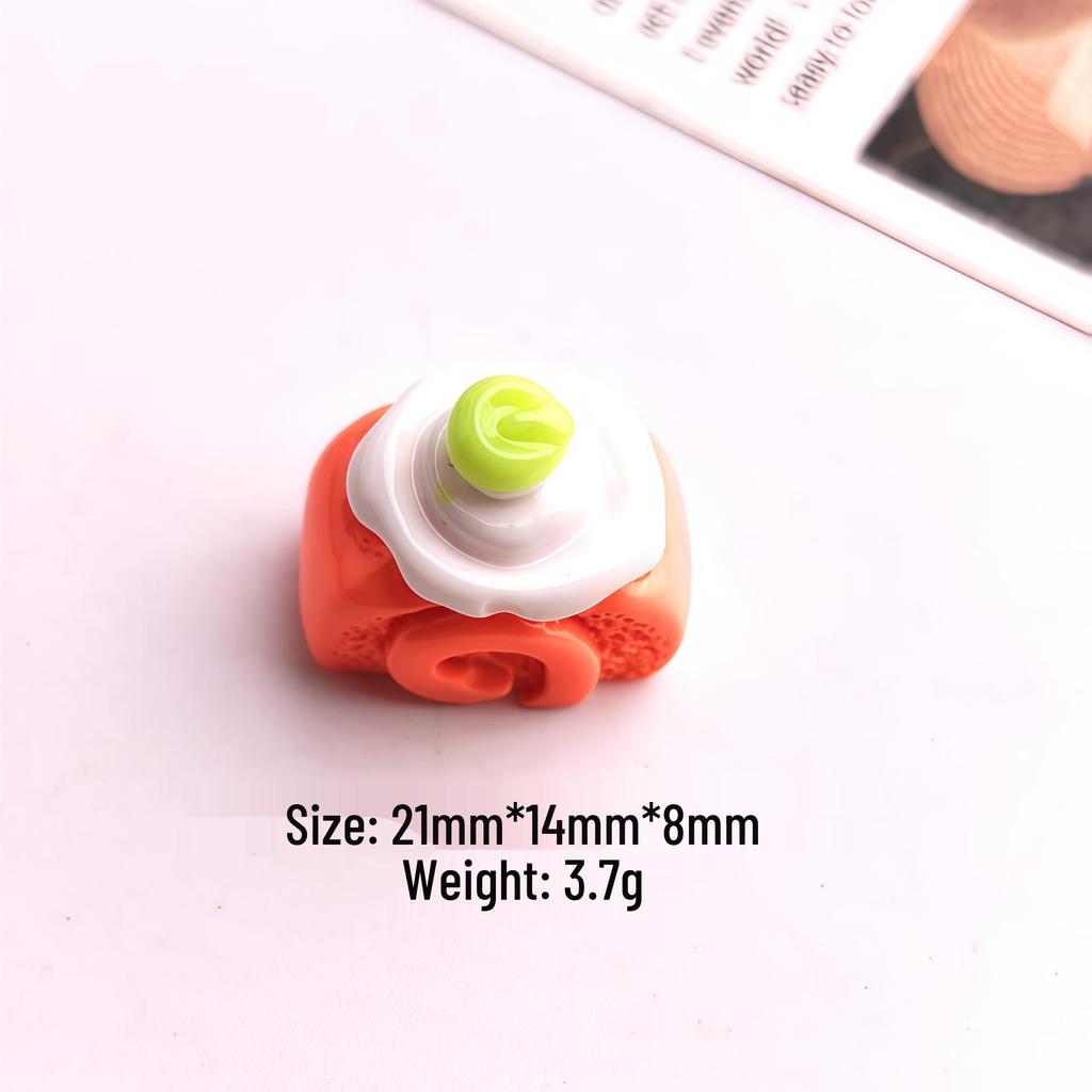 Cartoon DIY Resin Ornaments for Cakes, Cream Glue, Hair Clips, Phone Cases & Shoe Buckles.