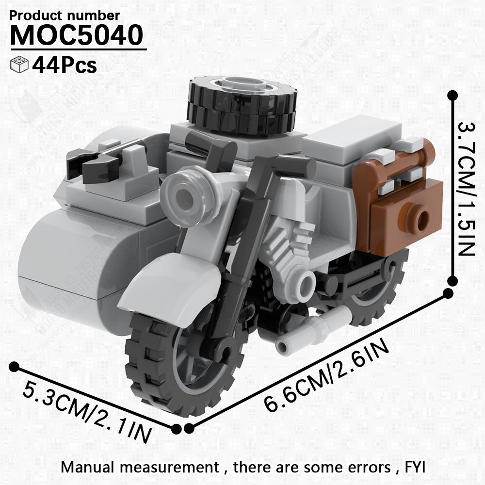 MOOXI Military Wars Simulation WW2 Battlefield Weapons Vehicle Model Set MOC Bricks DIY Building Blocks Toys Children Adult Gift