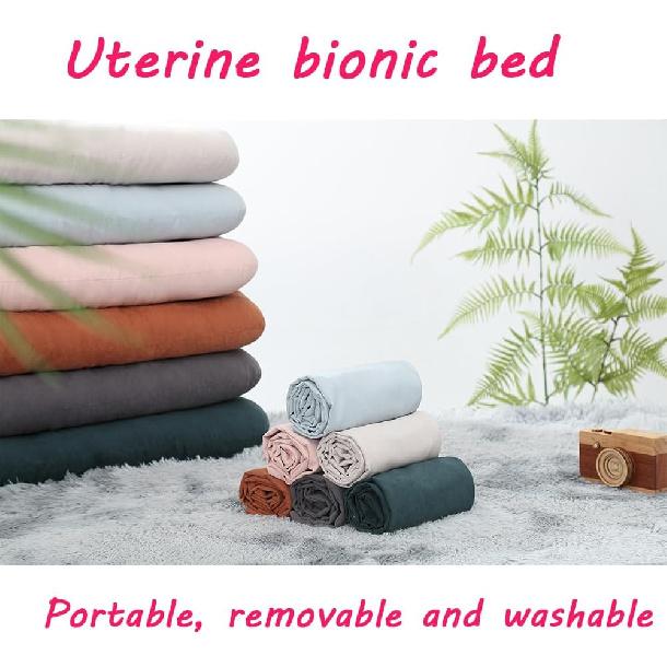 Baby Lounger,Baby Lounger Pillow,Baby Lounger Nest Cover for 0-12 Month (Mist Blue)