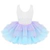 Girl Ballet Dance Dress Kids Ballerina Swan Costume Leotard Tutu Skirt Dancewear