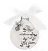 Luxury Butterfly Modern Round Keepsake Ball For Family Celebrations Christmas On