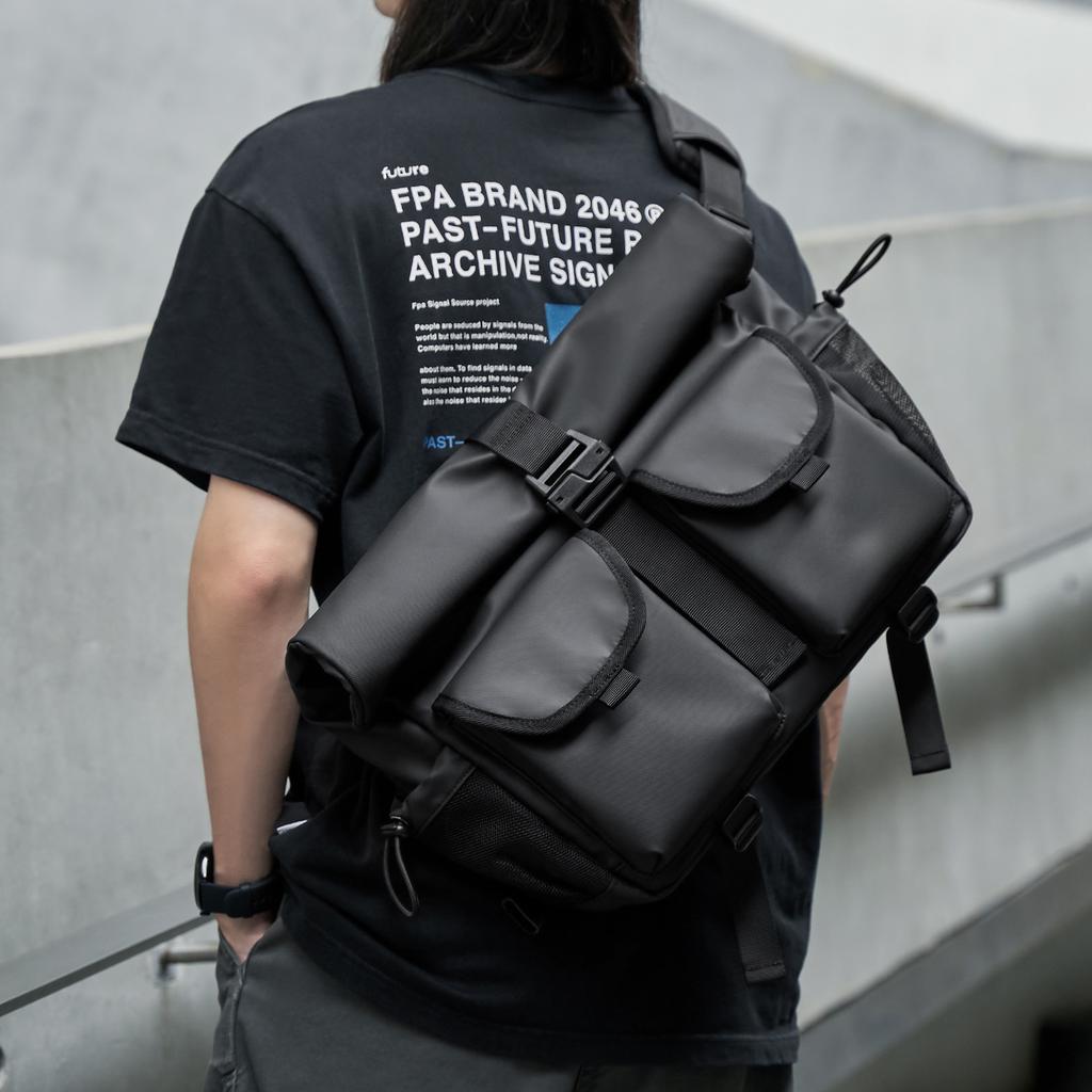 Versatile Large-capacity Crossbody Bag for Men, Functional Cycling Single-shoulder Bag, Messenger Bag, Casual Bag, Backpack for Men