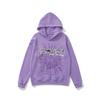 Sp5der 555555 Hoodie Sweatpants Set Rhinestone Spider Web Letter Print Casual Streetwear Youth