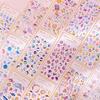 Mnndeoo Sea Creature 3D Puffy Glitter Foil and Constellation Colorful for Planner Decoration Stickers, 6-Piece Set, Stickers, Stamping, Dolphin,