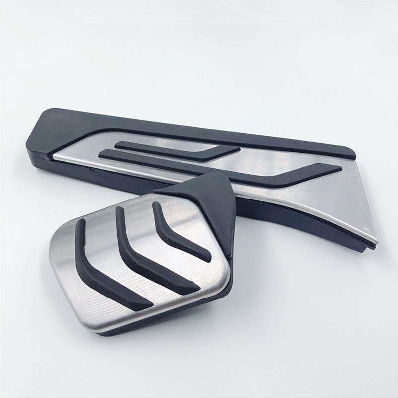 BMW Screwless Anti-Slip Car Pedal Set: Modified Accelerator, Brake, and Rest Area