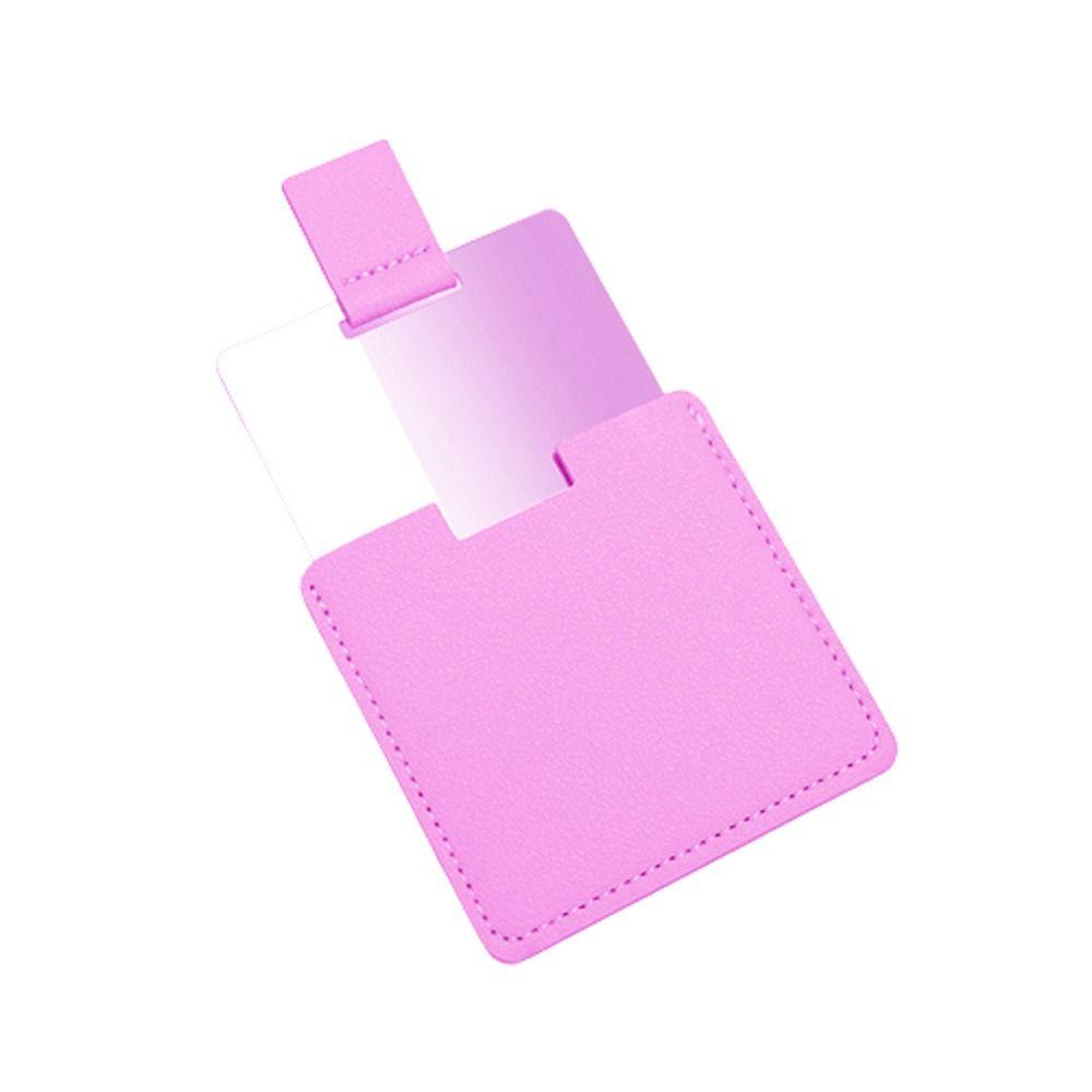 Metal Ultra-thin Mini Makeup Mirror Portable Stainless Steel Compact Pocket Hand Personalized Beauty Cosmetic Mirrors Gift