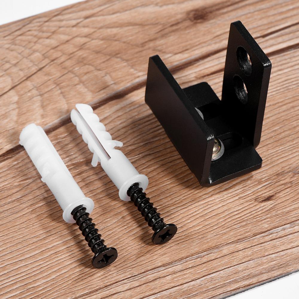 Adjustable Barn Door Floor Guide Anti Swing Wall Mount Floor Guide Closet Doors