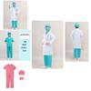 Children Epidemic Prevention Suit Doctor Costume Set With Cotton Fabric For Role Play And Stage Performances