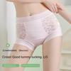 Lace Flower Postpartum Body Shaper Shapewear Slimming Shapers Lace Flower Panties  Women