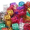 100 stücke Dreadlocks Perle Aluminium Bunte Modische Haar Zopf Ring Dekoration Schmuck Zubehör