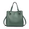 Qian Dian Women's 2025 Trendy Bucket Bag: Soft Leather, Large Capacity, Fashionable Crossbody & Shoulder Bag
