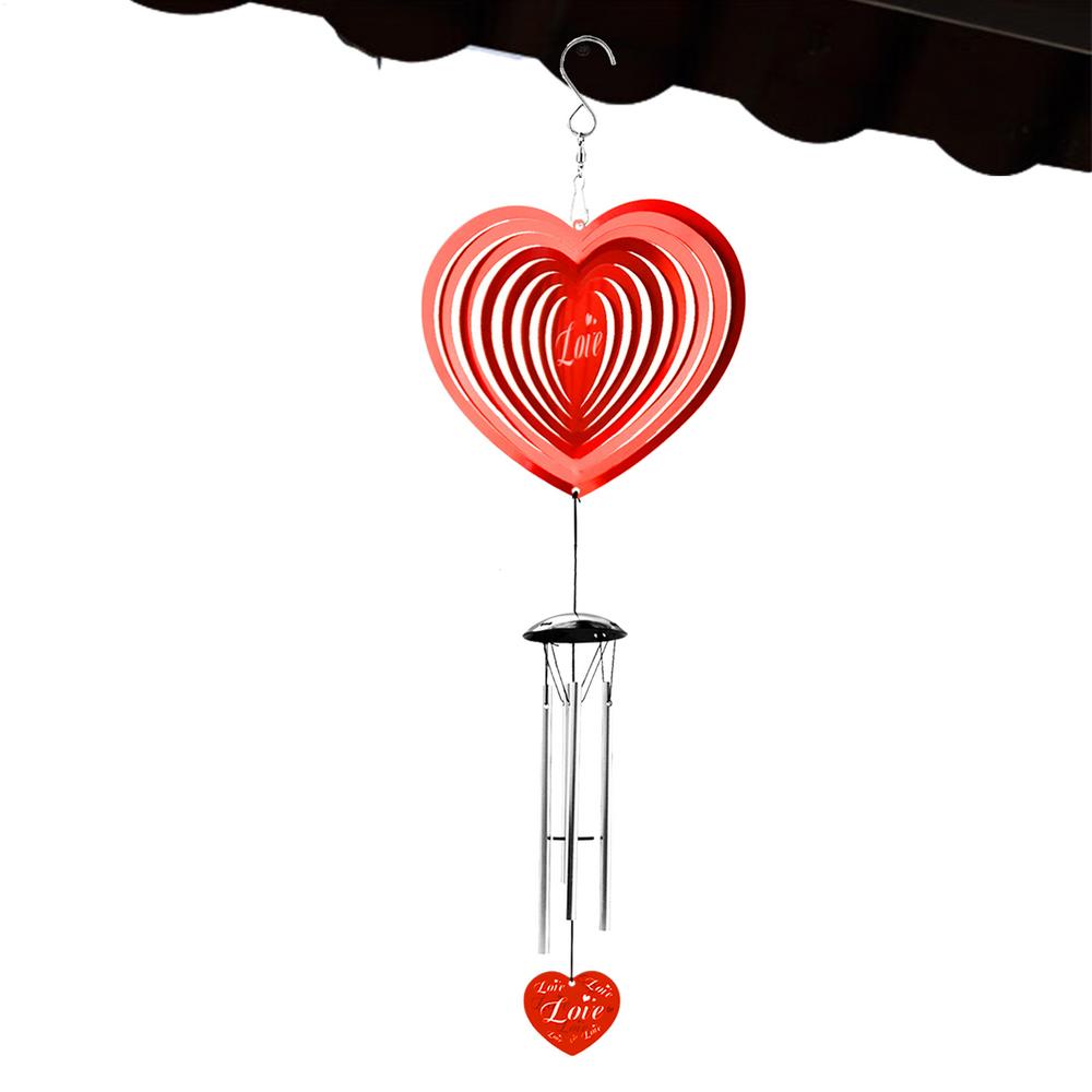 Outdoor Wind Chimes 3D Decorative Rotating Scare Bird Away Wind River Garden Spinners Pendant Lawn Ornament Yard Art Decor For