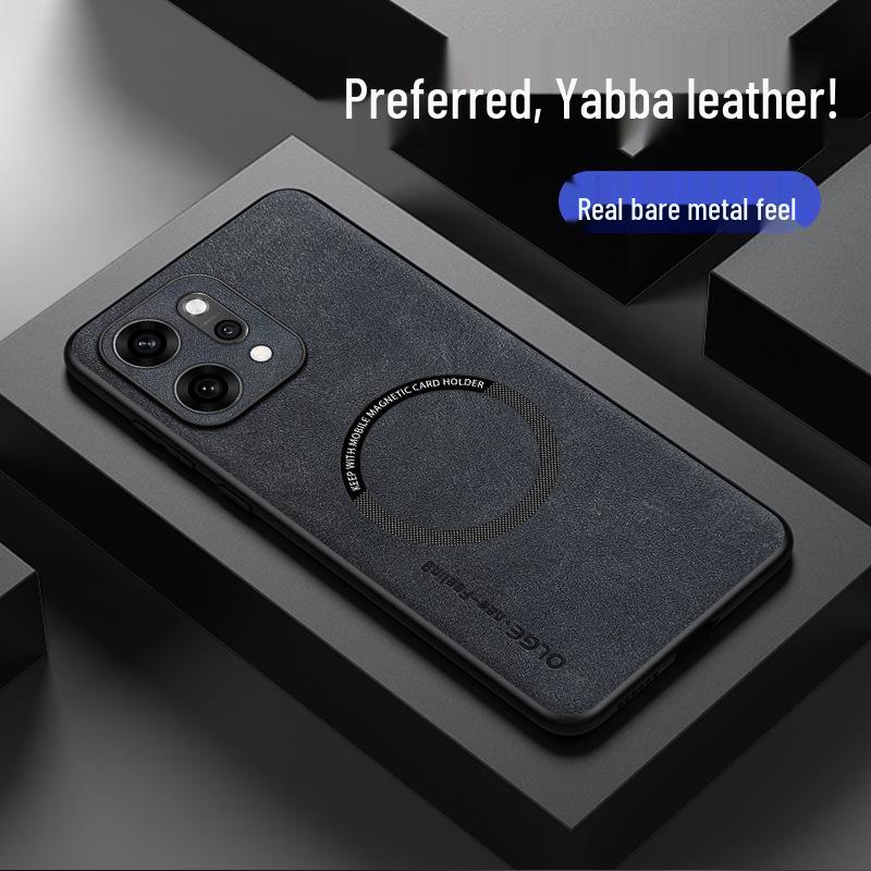 OPPO Reno14Pro Sheepskin Magnetic Case with Charging Ring
