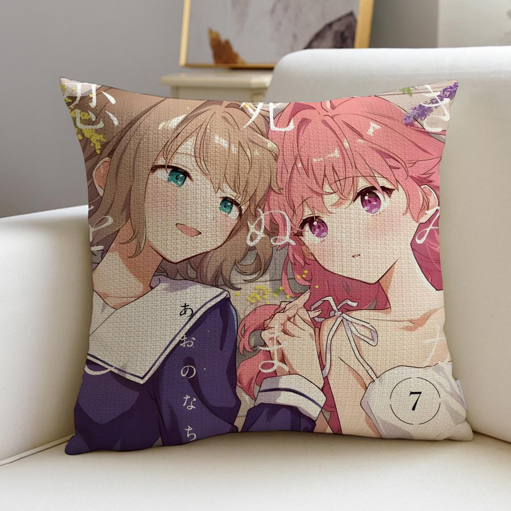 My Wish Is to Fall in Love Until You DieS Cushion Cover  linen pillowcase square removable and washable cushion