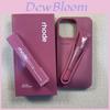 Set de Funda de Silicona para Teléfono con Brillo de Labios Rhode para iPhone 16 con Función Antigolpes y Soporte