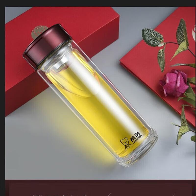 

Xinuo XN-7077 Double-Layer Insulated Glass Tea Cup