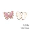 Wedding Anniversary Bracelet Charms Butterfly Bee Enamel Charms Pendant Audience Bracelet Pendants