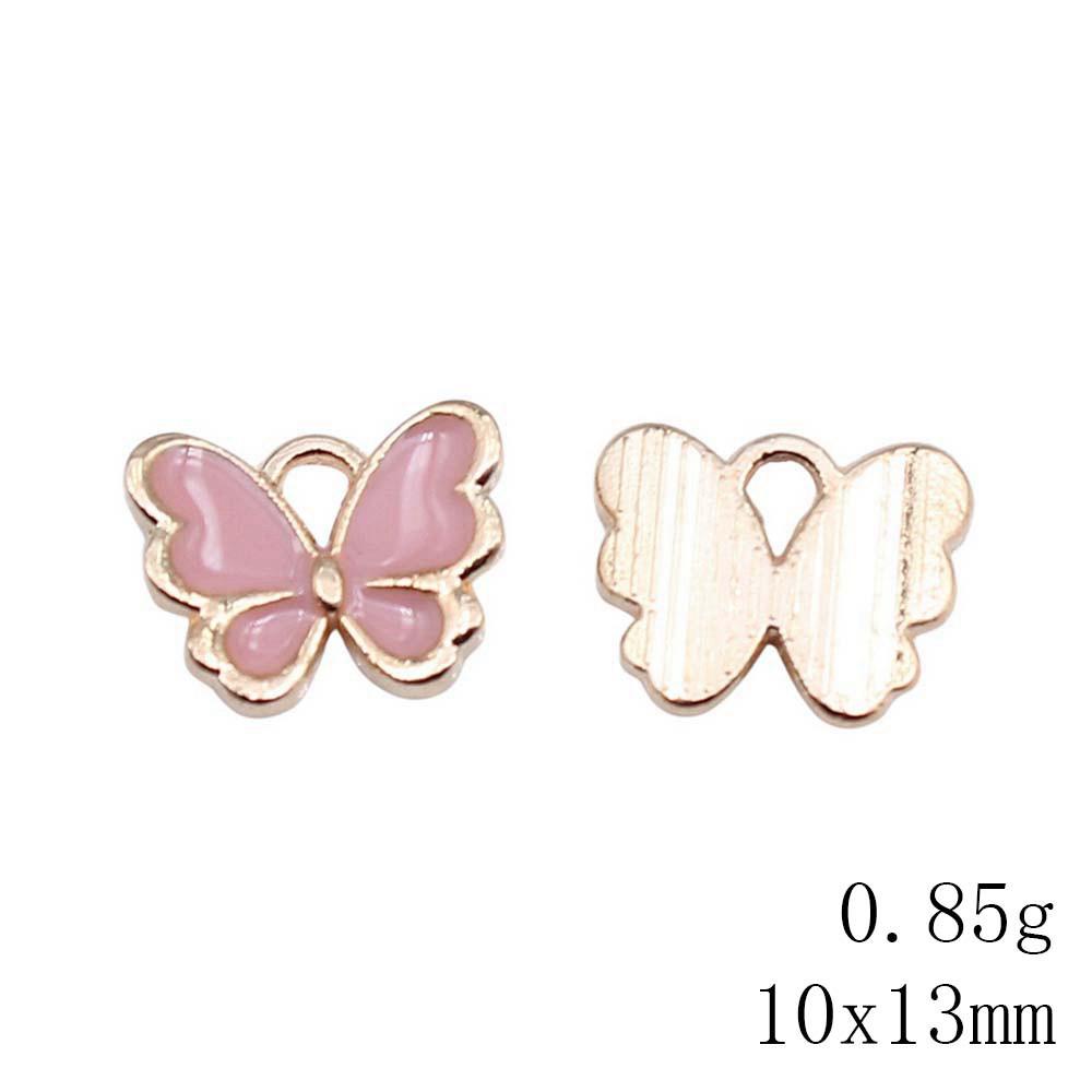 Wedding Anniversary Bracelet Charms Butterfly Bee Enamel Charms Pendant Audience Bracelet Pendants