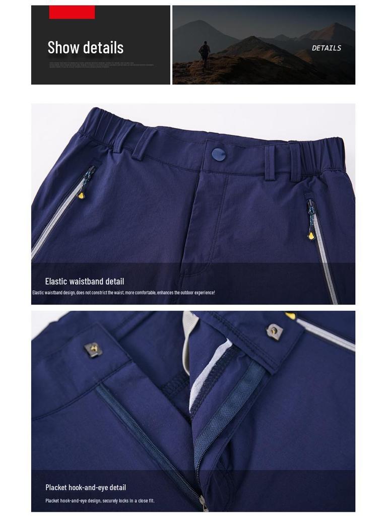 Unisex Quick-Dry Hiking Pants: Thin, Breathable, Plus Size, Loose-Fit Windbreakers for Outdoor Sports