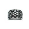 Hexagonal Star Flower Exaggerated Ring Domineering Men's Ring Punk Style Ring