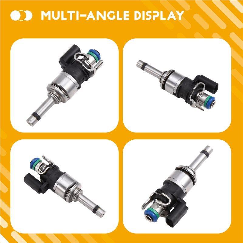Fuel Injectors 3PCS H6BG-9F593-AA H6BG9F593AA H6BG-9F593-AB For Ford Focus IV 1.0 Ltr Engine