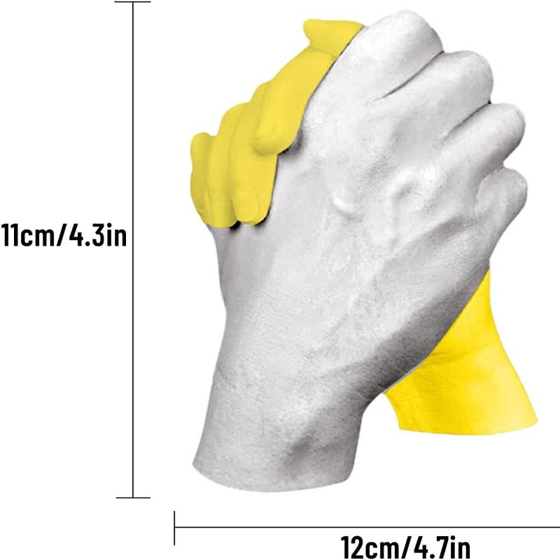 Handabguss-Kits, Handgefertigtes Gips-Handabdruck-Gieß-Kit, Skulpturen-Kit, Zubehör für DIY-Hände, Modelle