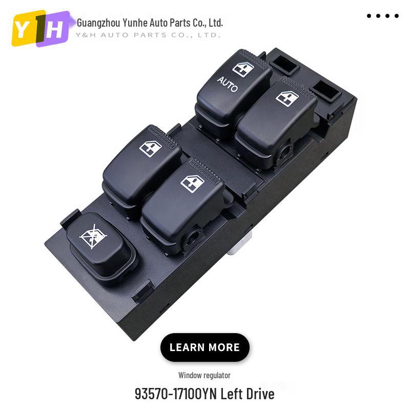 Suitable for 03-10 Hyundai: 93570-1C110 Power Window Control Switch Glass Lifter