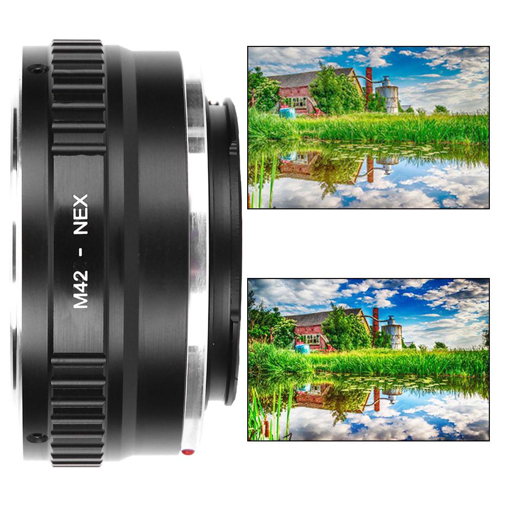 Fikaz M42‑NEX Lens Mounting Adapter Ring for M42 Mount Lenses to for Sony E Mount Camera