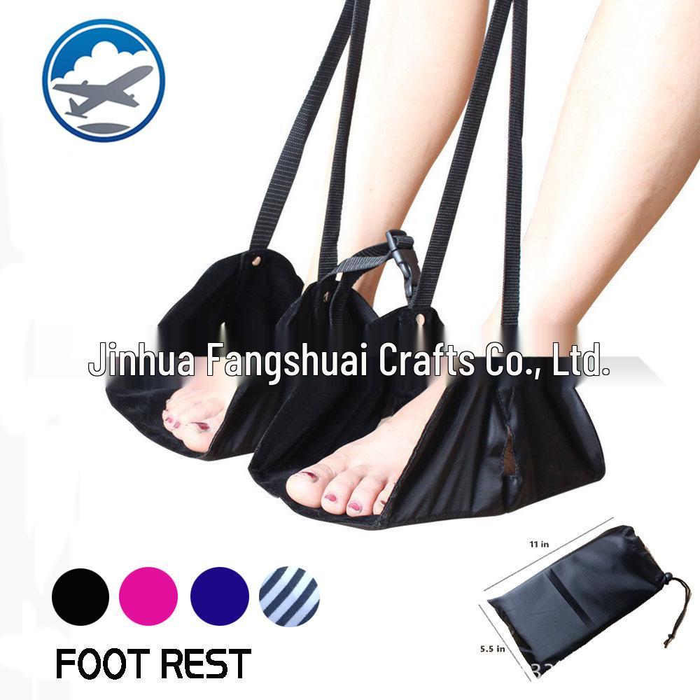 

Дорожная подставка для ног для самолетов и поездов - Комфорт для долгих путешествий темно-синий