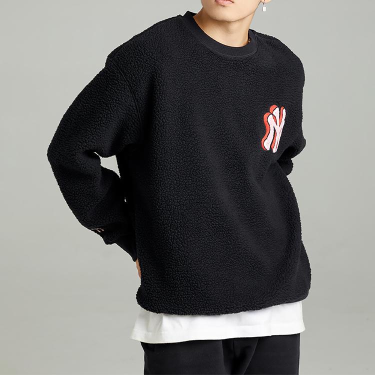 New MLB Like Series Sweatshirts Unisex Black 3AMTL0326-50BKS