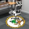1pc Jungle Monkey Print Chair Carpet for Office, Non-slip, Soft and Durable Office Rug for  Decoration, Perfect for Office yy251229141