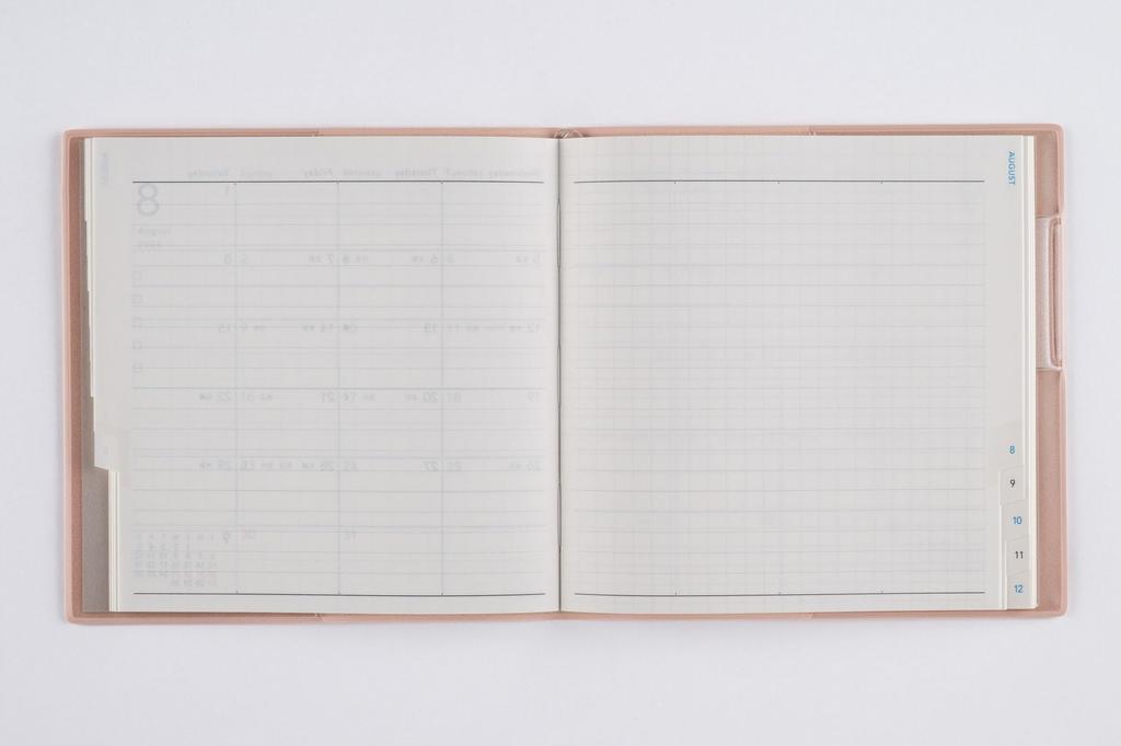 556 torinco4 Takahashi 2026 Milk B6 Variant Size Planner, Shoten, Edition, Pink, Monthly,