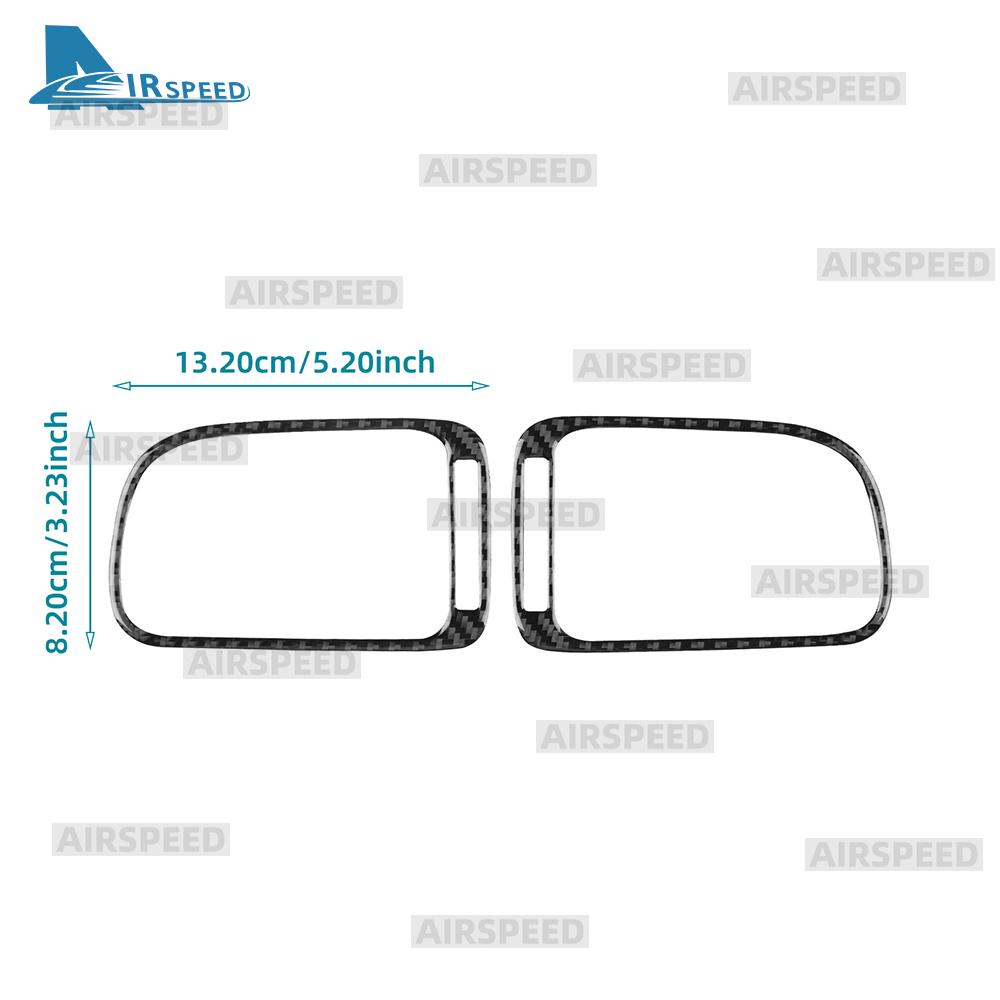 Real Soft Carbon Fiber Trim For Volkswagen VW Polo 2010 2011 2012 2013 2014 MK5 6R LHD RHD Car Center Console Air Outlet